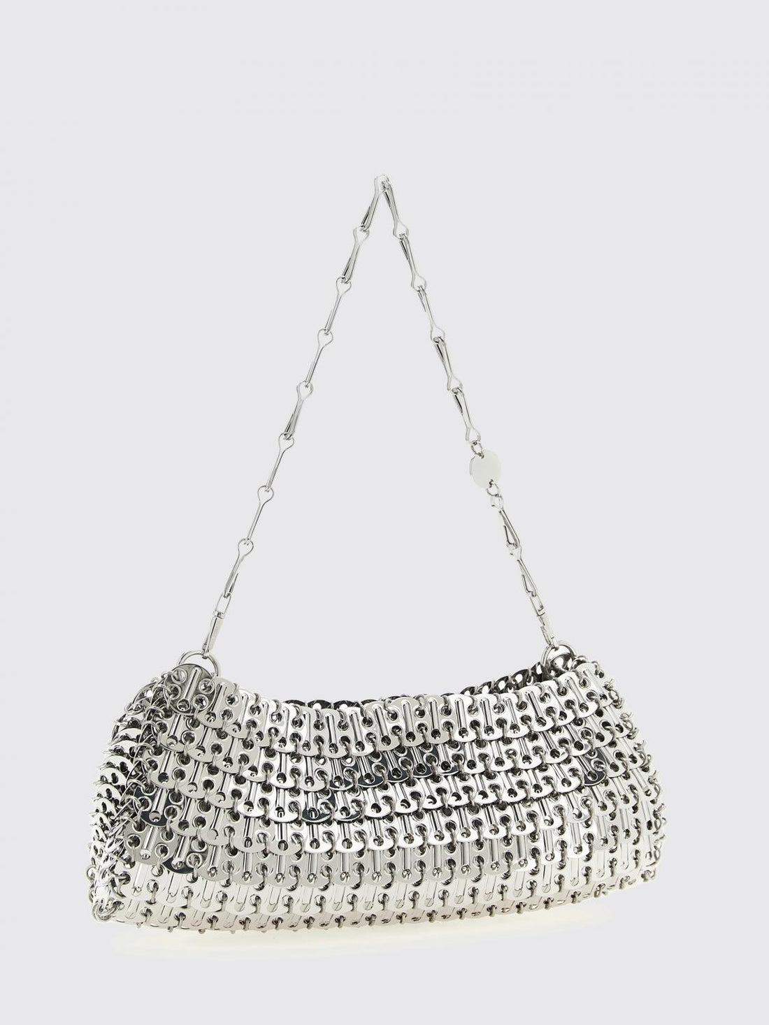 RABANNE OS 1969 brass mesh bag