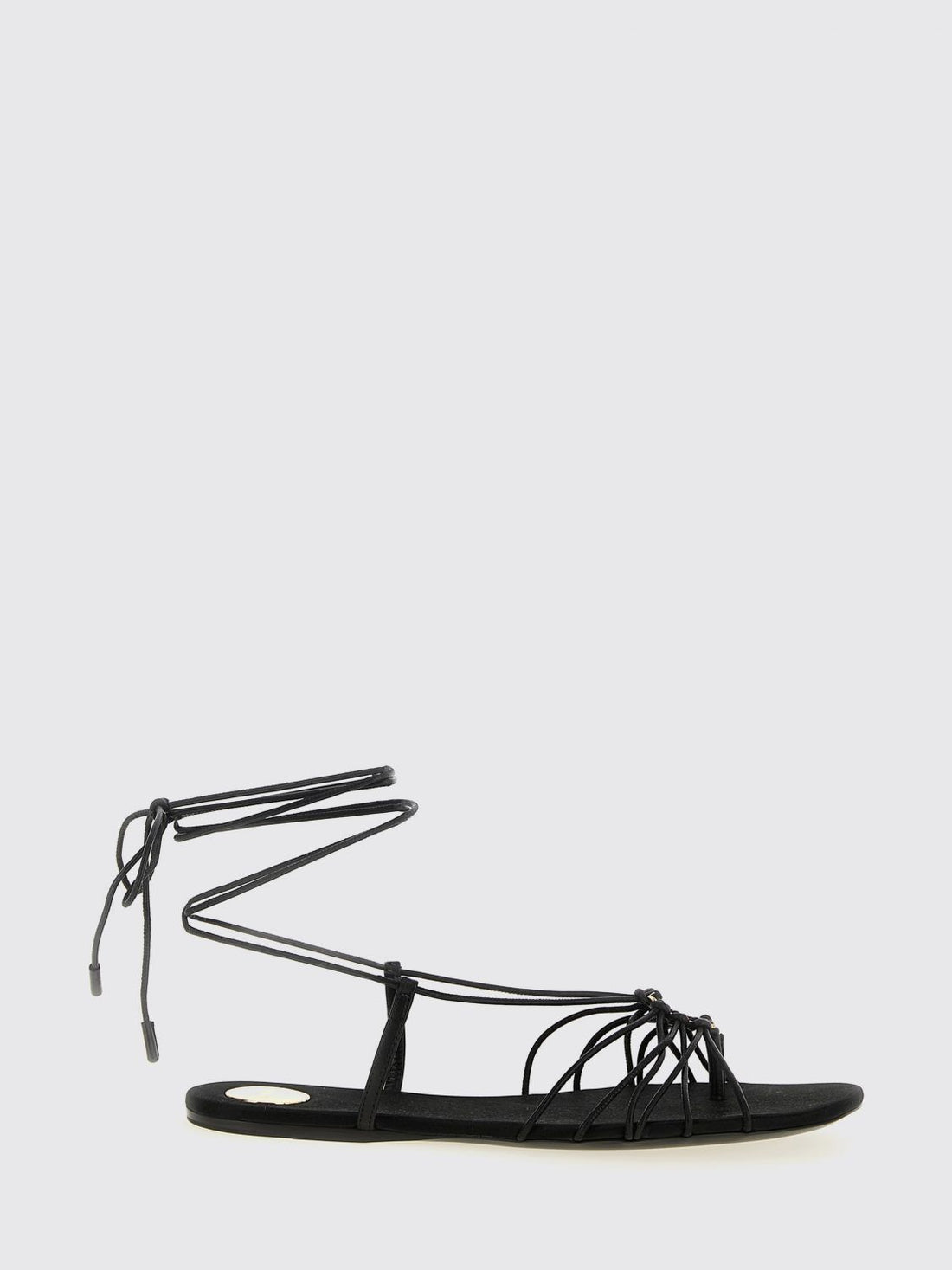 SAINT LAURENT 36 leather babylone sandal