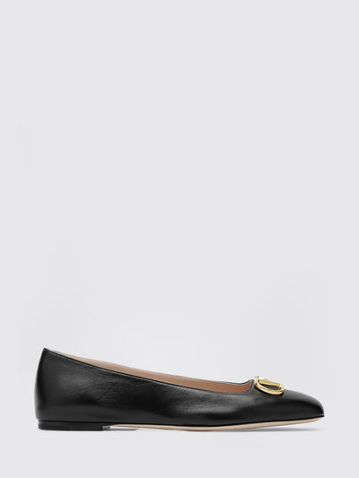 vlogo signature leather ballerinas