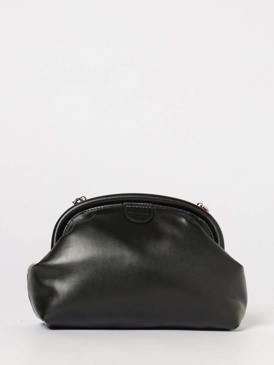 faux leather clutch