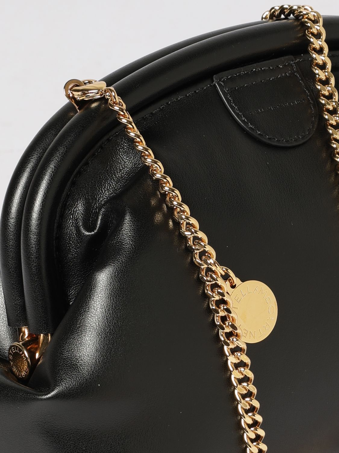 faux leather clutch