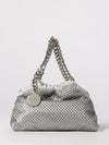 falabella bag in satin with rhinestones