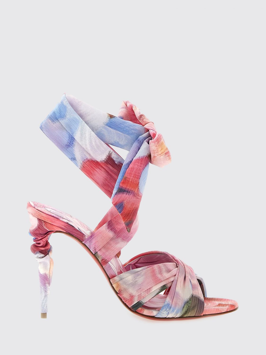 woman's heeled sandal