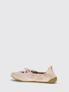 chloé kick nylon and suede ballerina flats
