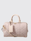 ophidia canvas bag with gg jacquard monogram