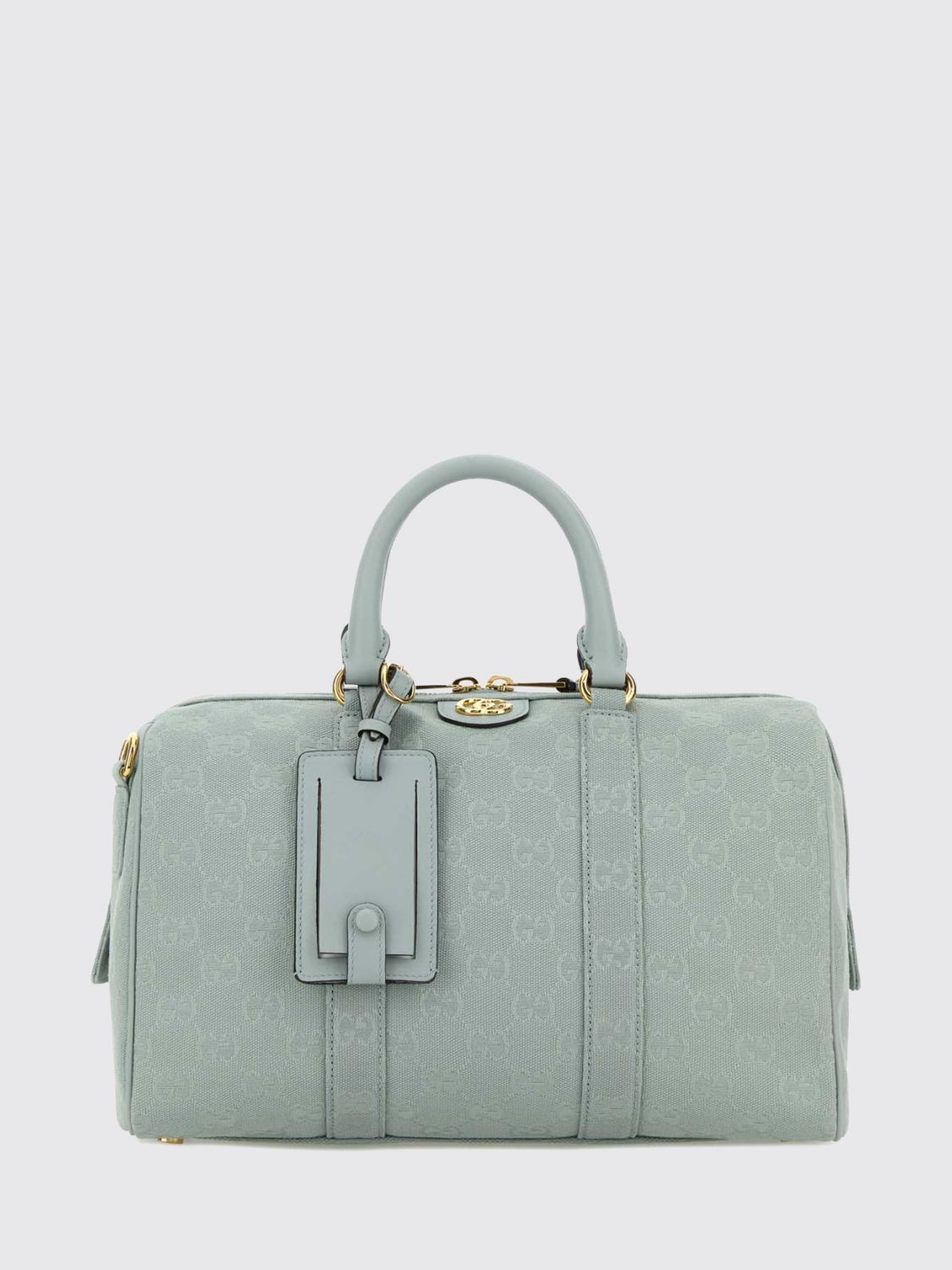 ophidia canvas bag with gg jacquard monogram