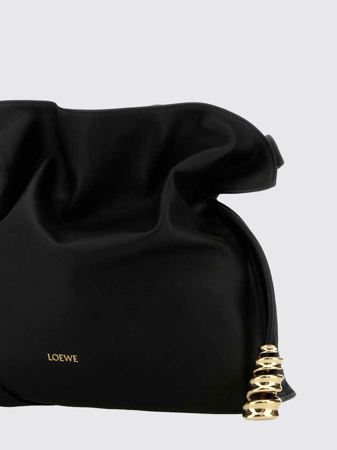 flamenco leather clutch