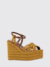 woman's heeled sandal