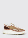 nama mesh and suede sneakers chloé