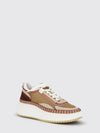 nama mesh and suede sneakers chloé