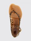 jelly pvc animal print sandals chloé