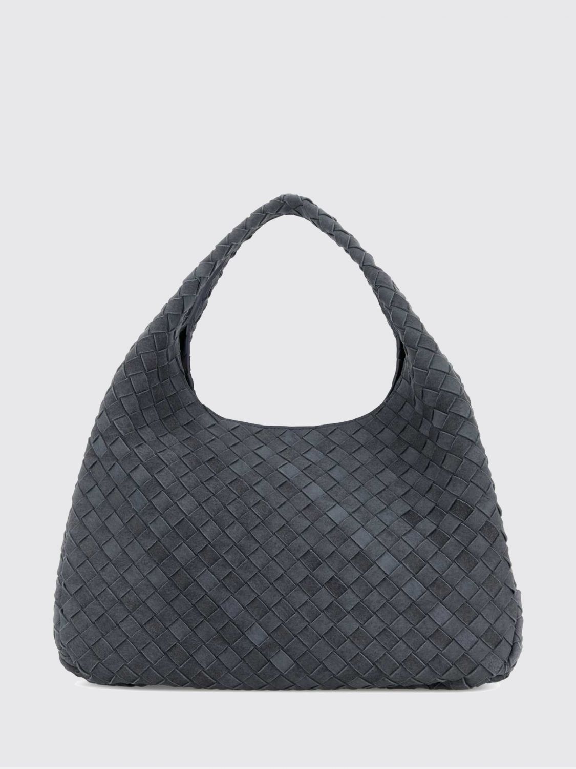 campana woven suede bag