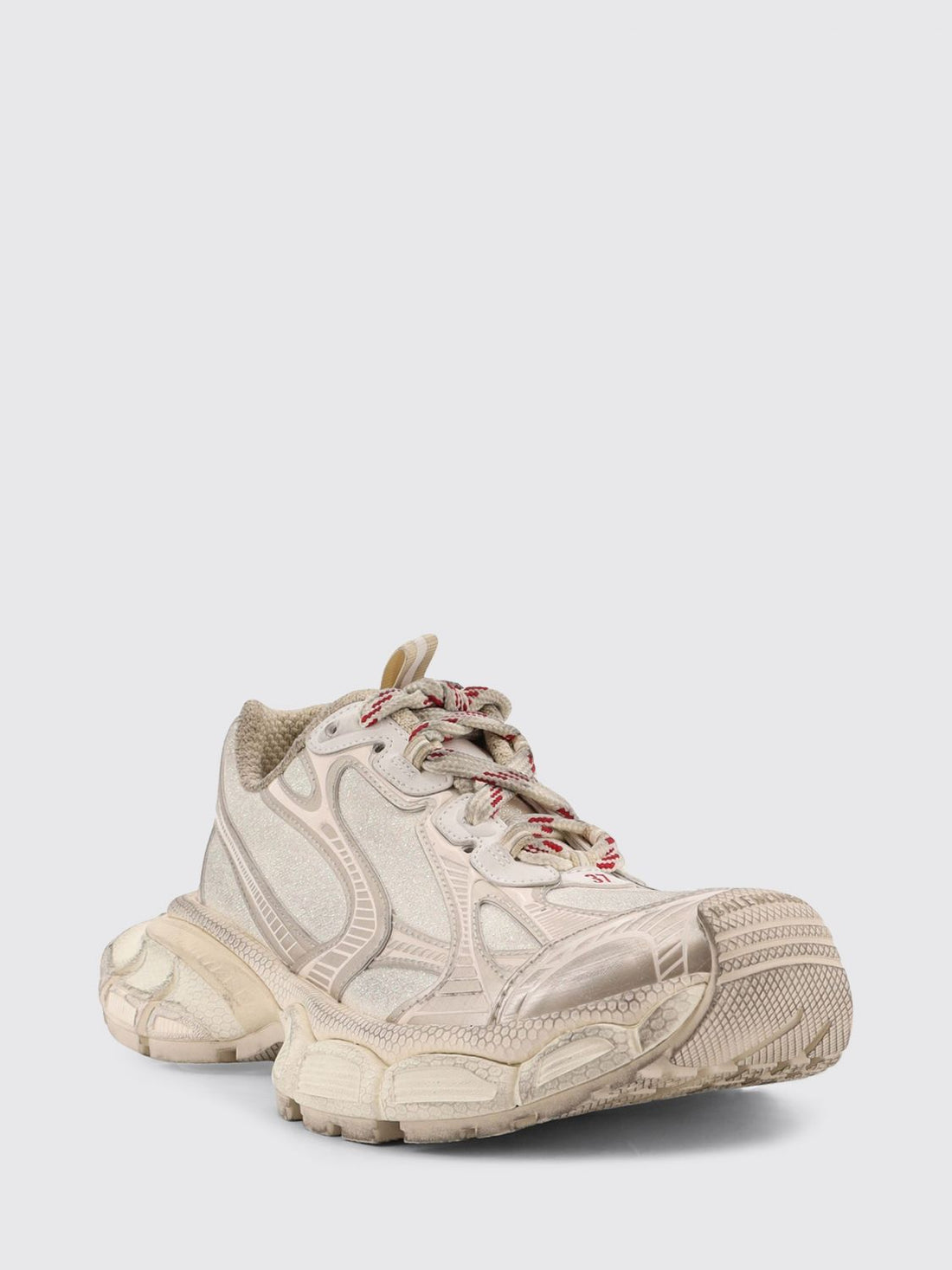 BALENCIAGA 38 3xl used mesh and rubber sneakers