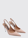 silk slingback pumps