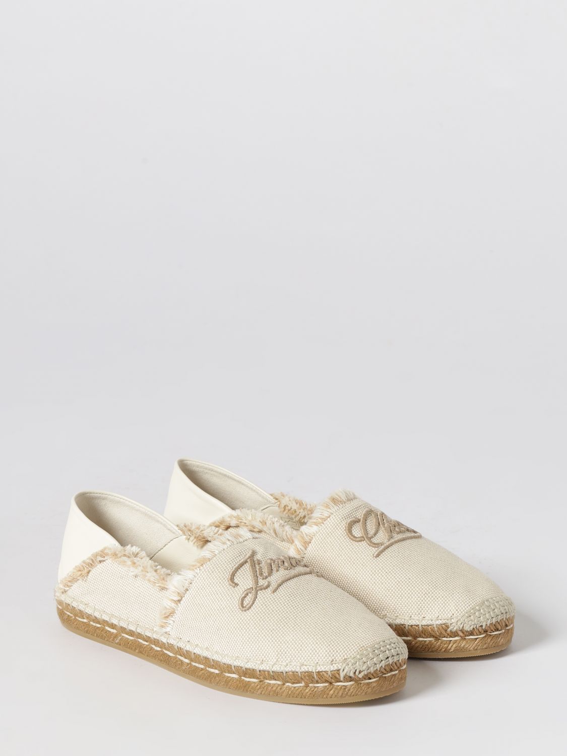 avi canvas and leather espadrilles