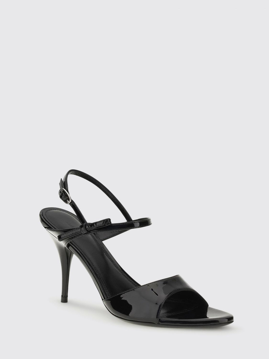 BALENCIAGA 36 avenue patent leather sandals