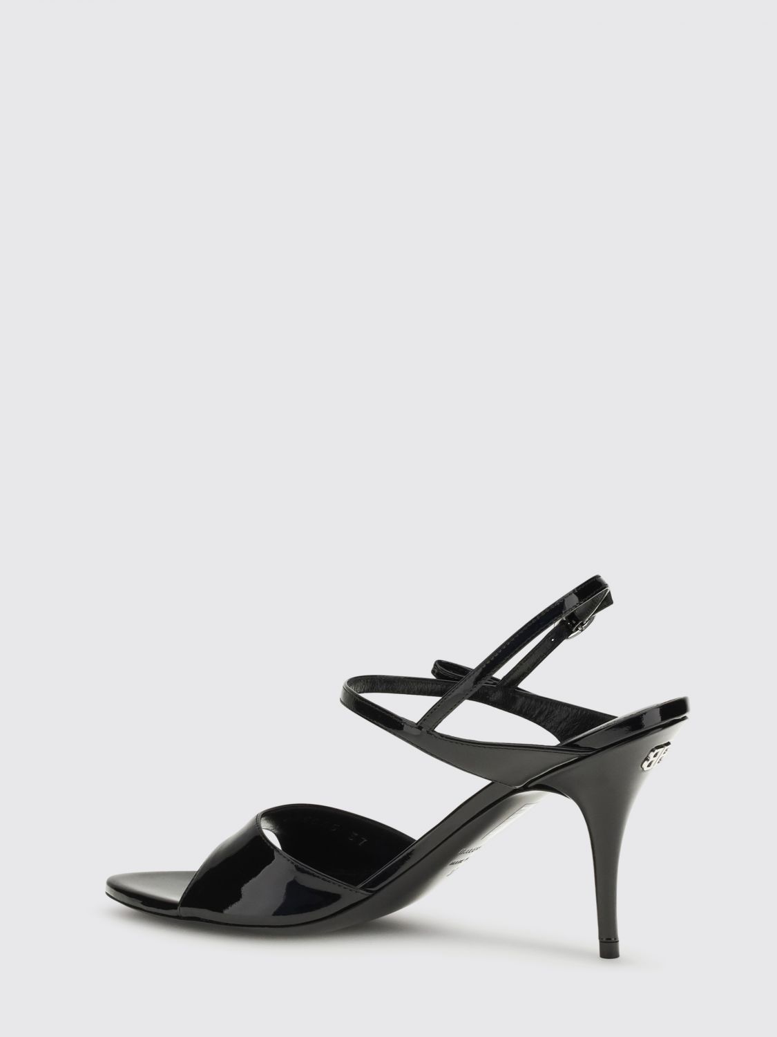 avenue patent leather sandals