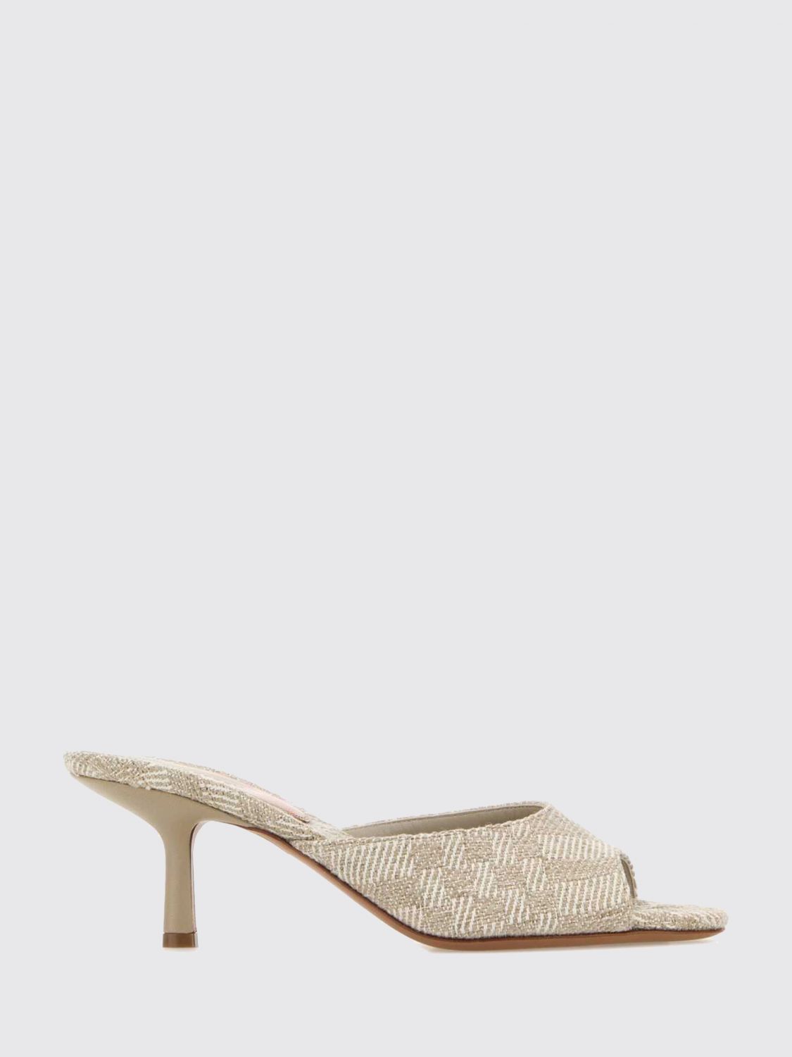 woman's heeled sandal