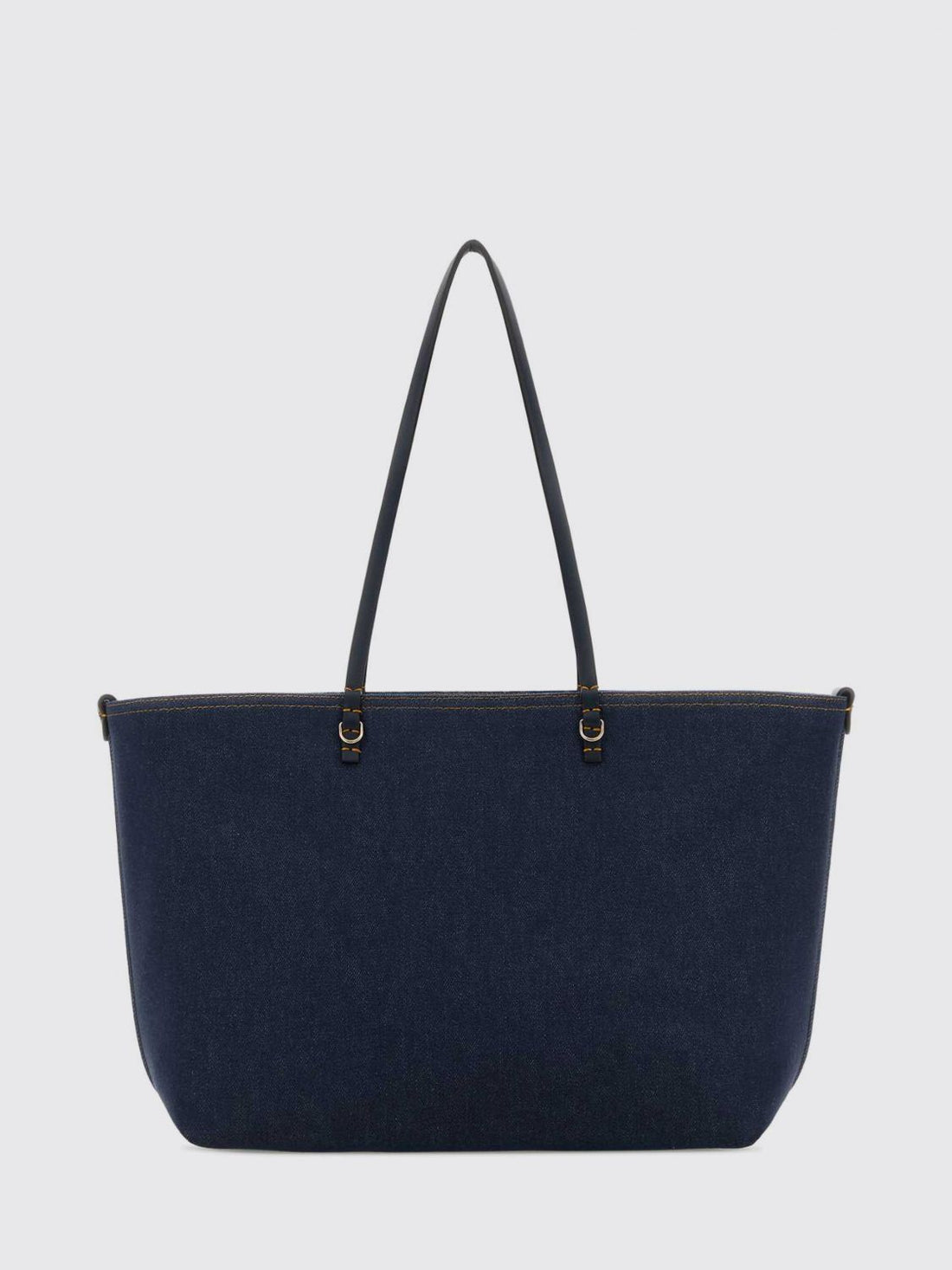 FENDI OS roll cotton denim bag