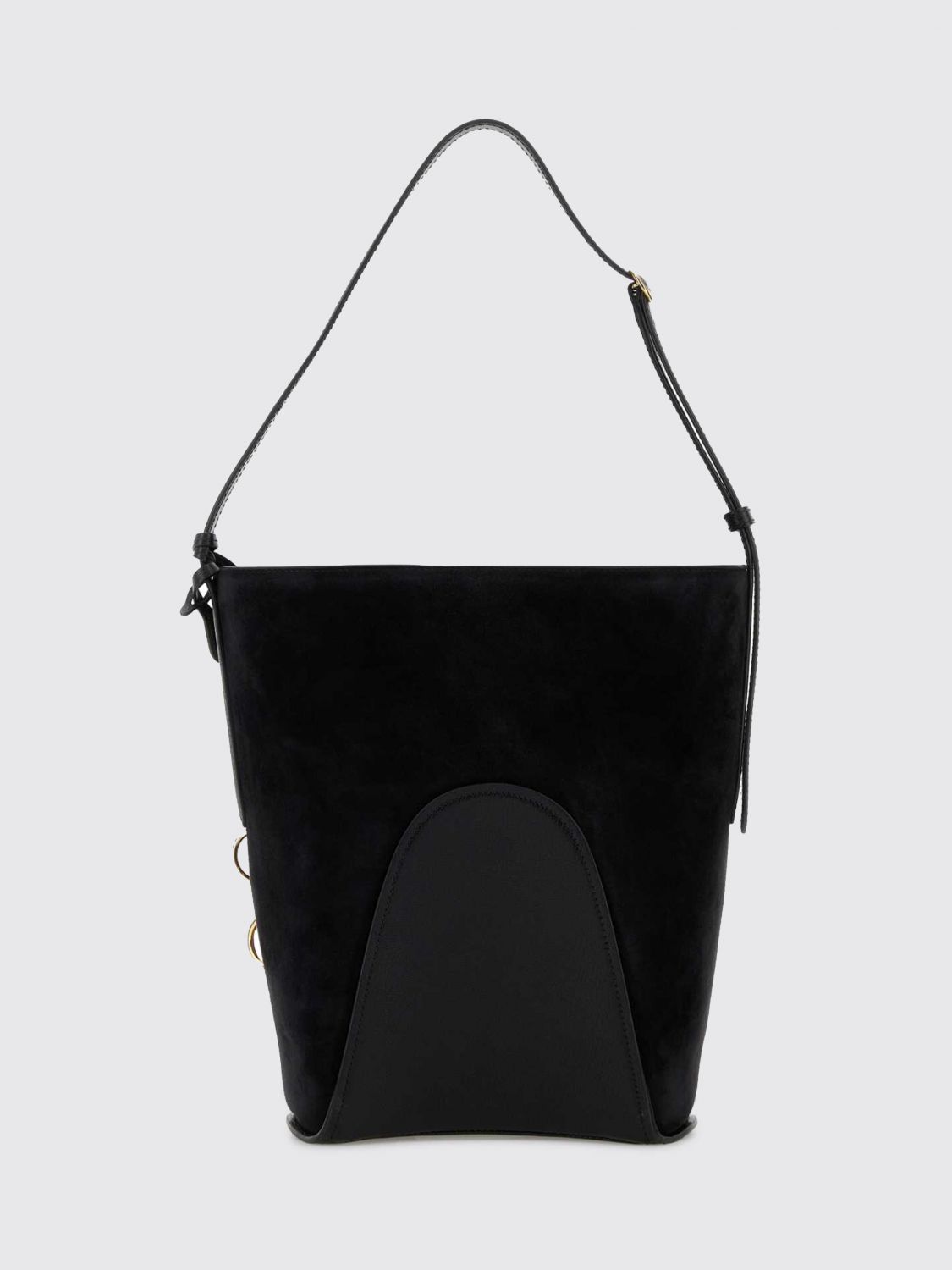 hip suede bag