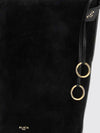 hip suede bag