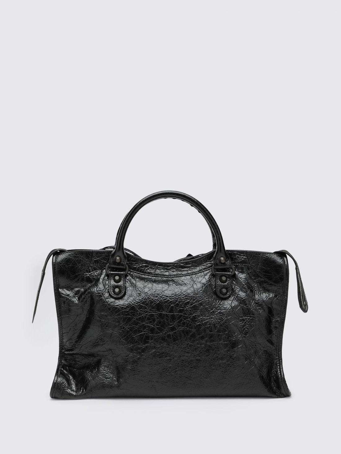 BALENCIAGA OS le city arena leather bag