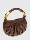 ébène leather handbag