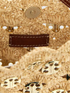 1969 bag in raffia and brass