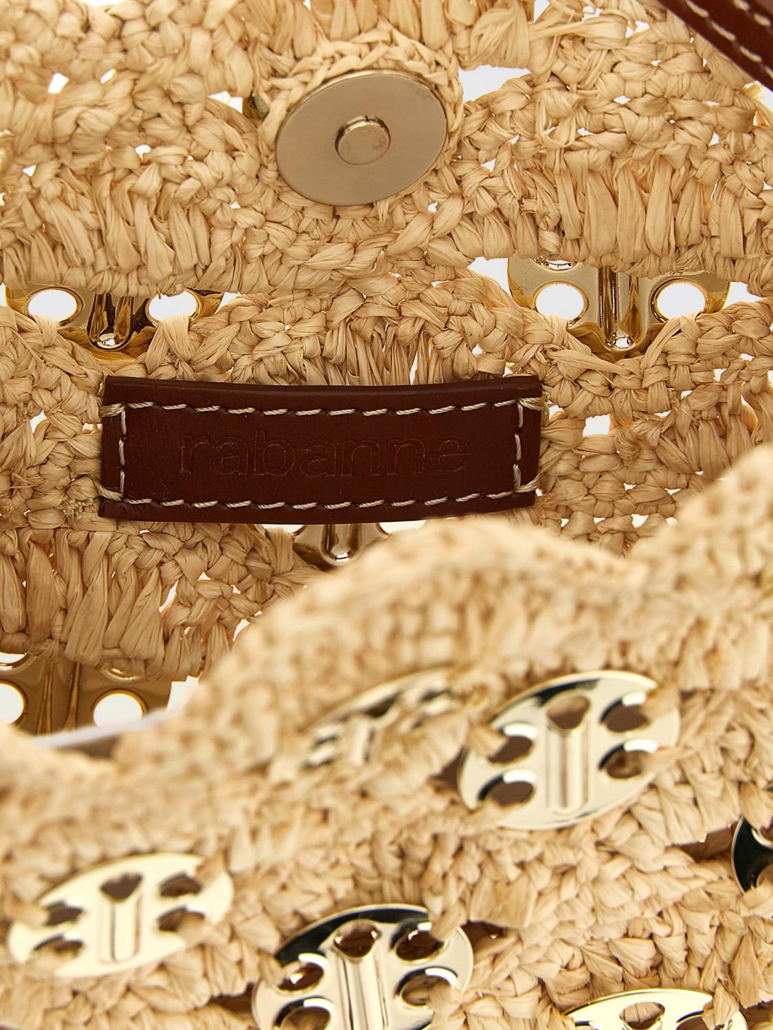 1969 bag in raffia and brass