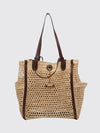 iconic double carry crochet shoulder tote bag chloé