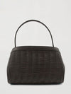 hug bag in woven leather