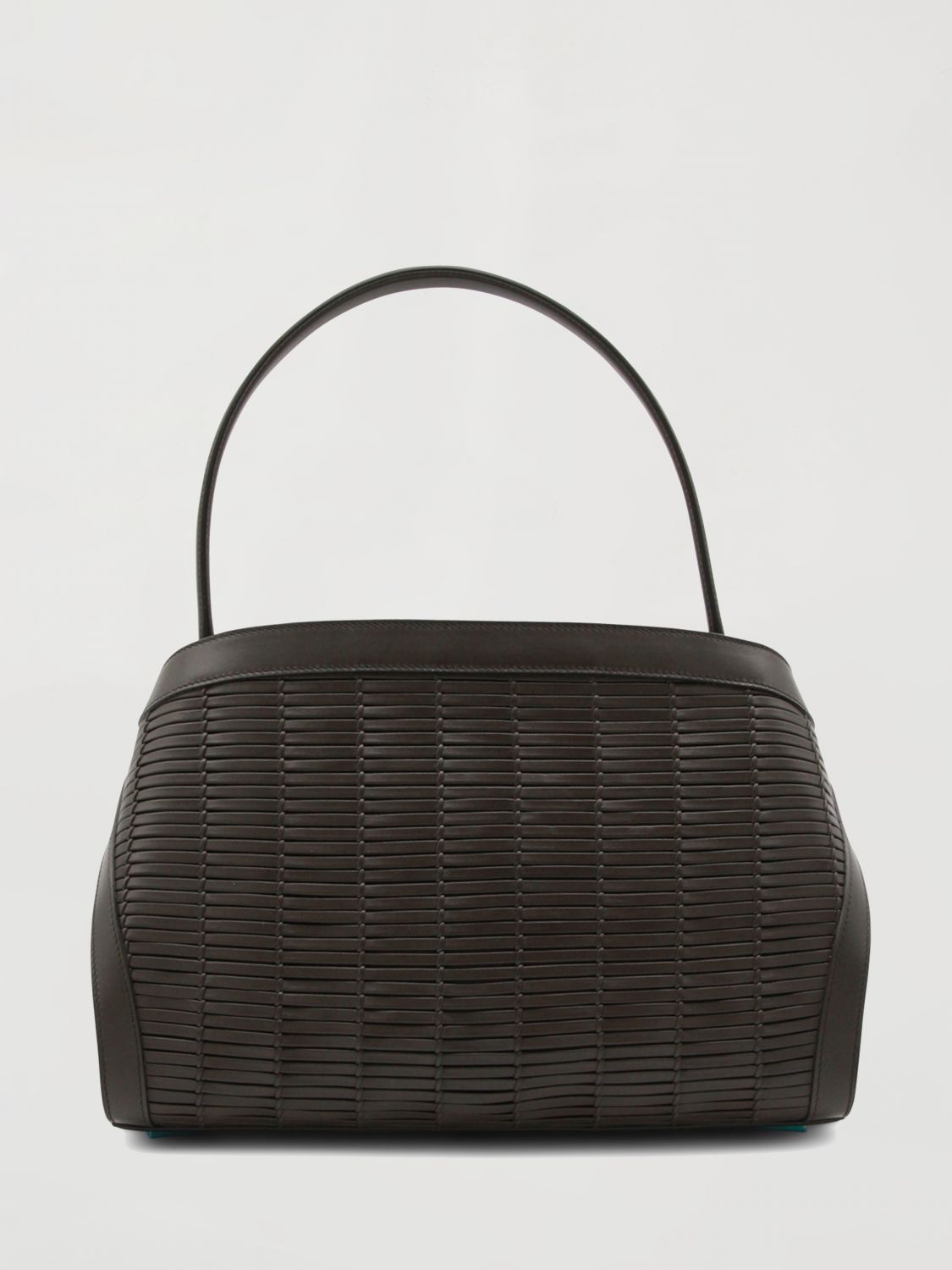 hug bag in woven leather