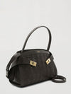 hug bag in woven leather