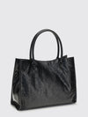 le city arena leather tote bag