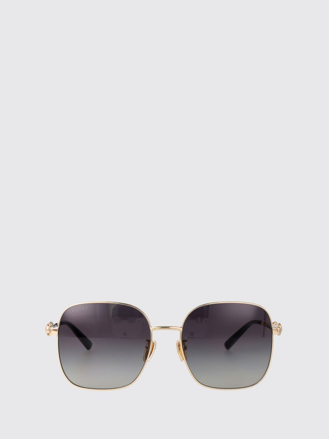 GUCCI 58 cat-eye metal sunglasses with horsebit detail on the temples