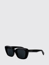 cat-eye recycled acetate sunglasses with logo