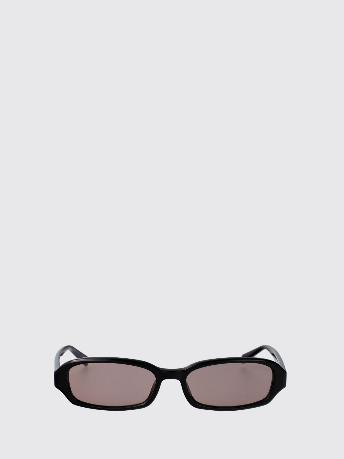 rectangular sunglasses in tortoiseshell acetate with logo