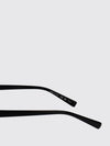 rectangular sunglasses in tortoiseshell acetate with logo