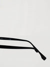 rounded sunglasses in acetate with ff monogram logo detail