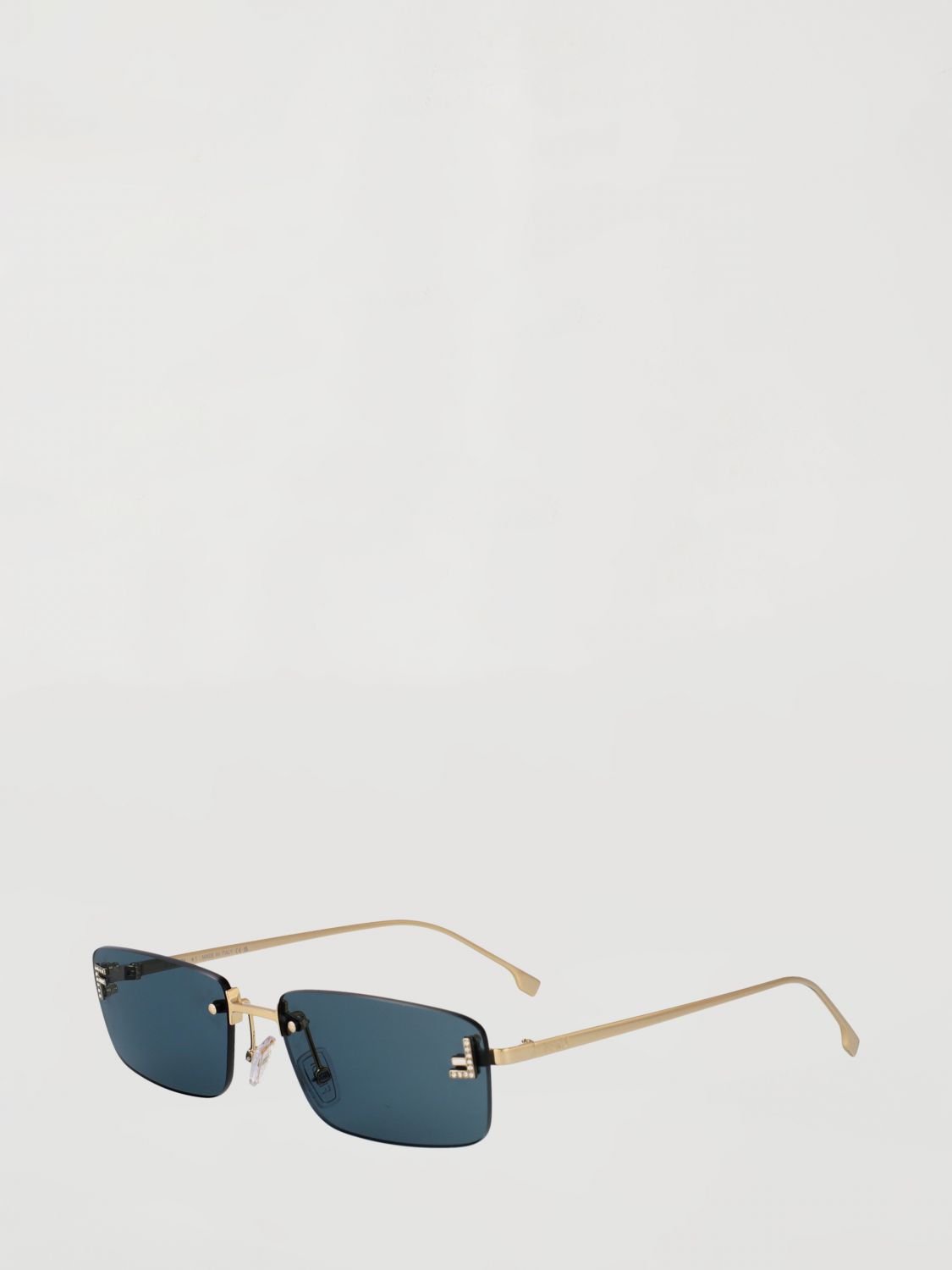 first sunglasses in metal