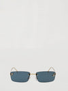 first sunglasses in metal