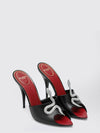 woman's heeled sandal