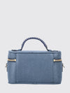 falabella vanity mini bag in blue eco alter mat