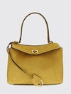 rodeo small suede calfskin handbag with charm