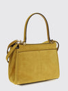 rodeo small suede calfskin handbag with charm