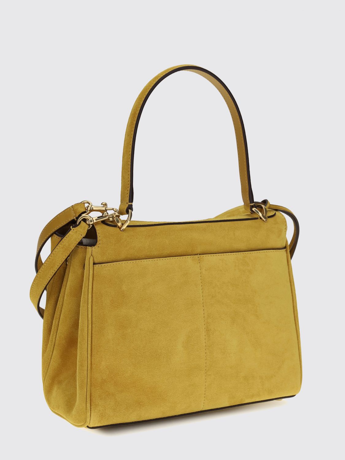 rodeo small suede calfskin handbag with charm