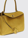 rodeo small suede calfskin handbag with charm