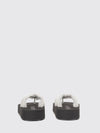 stiletto heel mule sandals with applied crystals