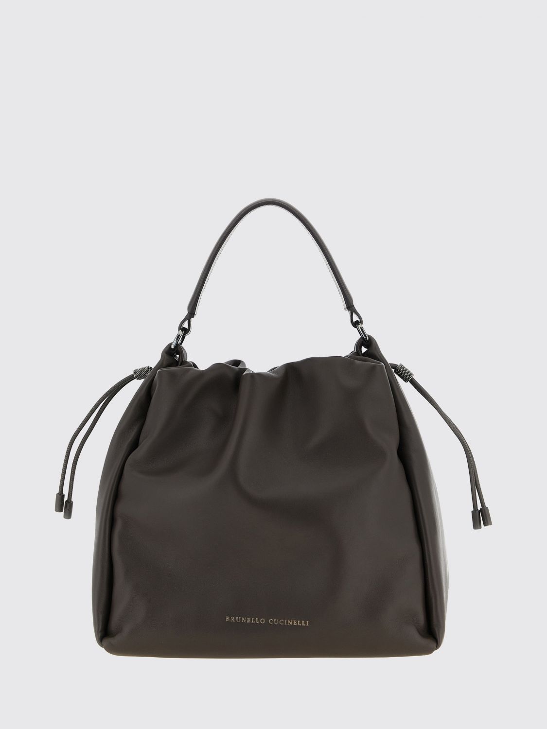 leather bucket bag