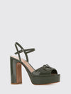 woman's heeled sandal